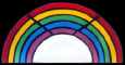 Stained Glass Rainbow Suncatcher