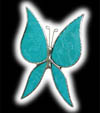 Stained Glass Butterfly Suncatcher