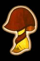 Stained Glass Mushroom Suncatcher